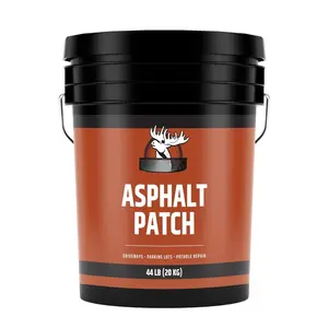 Asphalt Patch - 44lb Pail Ready-to-Use Pothole Repair for Driveways, Parking Lots, Pathways & Roads - Easy -Weather Application - No Mixing Required