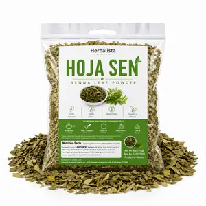 VIRAL Hoja Sen (Senna Loose Leaf Herbal Tea) - 4oz (114g) - Premium Wildcrafted Herbal Tea, 100% Natural, Vegan, Non-GMO – Authentic Mexican Senna Leaves for Traditional Herbal Infusions