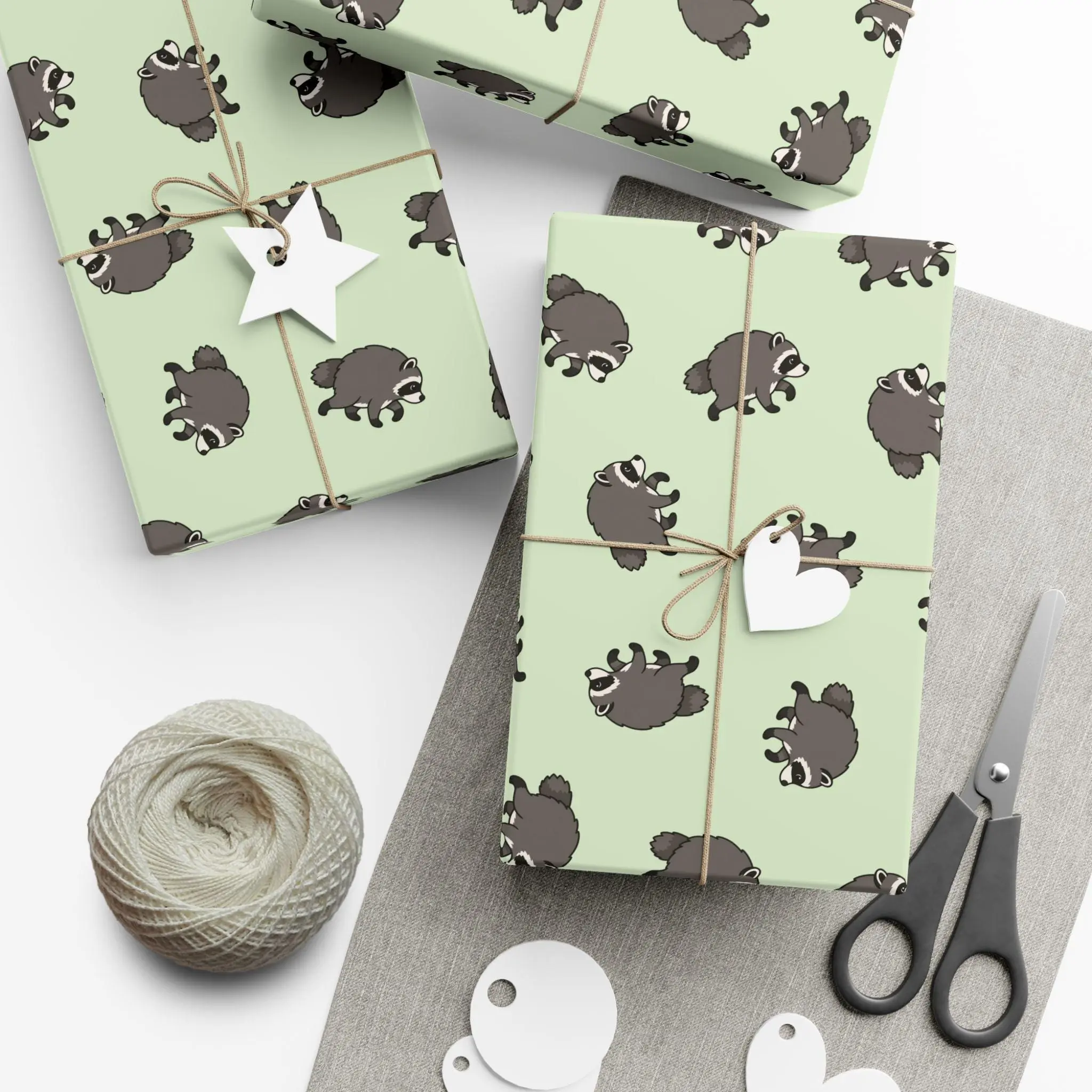 Jimothy Raccoon Wrapping Paper | Cute Walking Raccoon Gift Wrap | Funny Woodland Animal Gift Wrap | Meme-Inspired Wrapping Paper