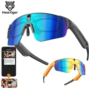 New AI Smart Sport Sunglasses with HD 32MP Camera,1200P Video  Recording,AI Assistant (ChatGPT) &Real-time Translation, Voice Control,Bluetooth 5.4 &WIFI-Ideal for Cycling,Golf,Running&Driving, Water Proof, Adjustable, Wearable