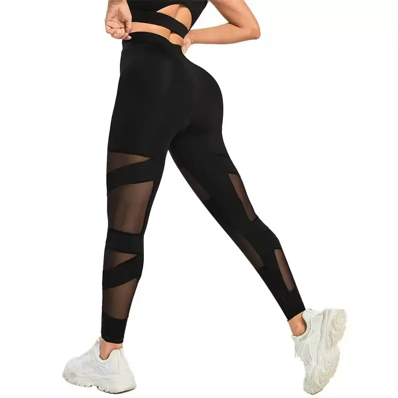 【MISMI】Women's High-Waisted Abdominal Compression Mesh-Pocket Leggings with Phone Pocket, Airflow Cooling, Sheer Stretch Lace, Body Sculpting, Breathable Performance - Sporty Chic Activewear for Gym, Yoga, Pocket For Phone