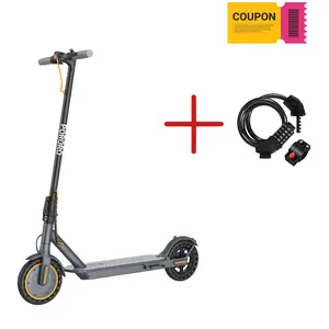 PORORO HES20 Scooter (19MPH) + FREE Electronic Lock! Sleek, Fast & Secure!Perfect for Adults! Scooter with LCD Display