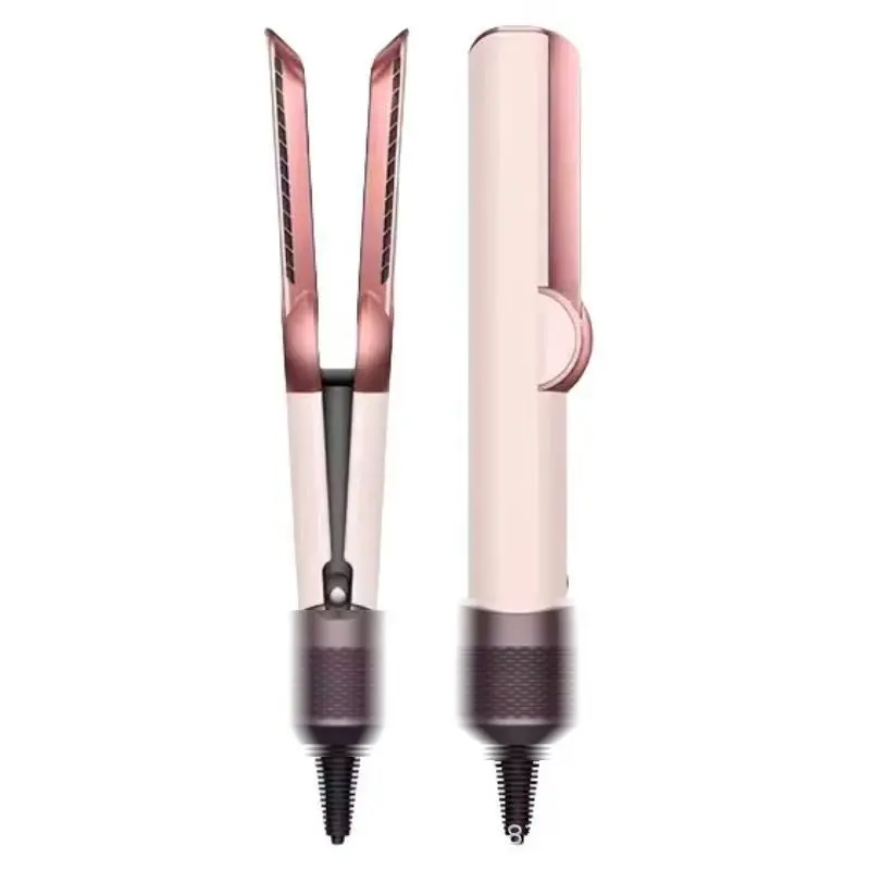 Bladeless Hair Dryer Brush & Hot Air Straightener in One |   High-Speed Ionic Ceramic Styler for Quick Drying, Frizz Control & Smooth Hair at Home Dual-Temperature Automatic Curling Iron, Home Styling, 2 In 1 Curlers & Straighteners, Curly Hair, Blowout A