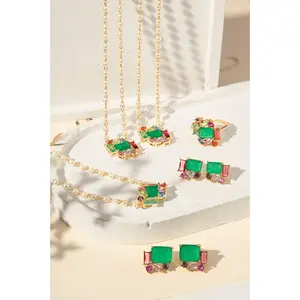 Gold-Plated Scapular Necklace