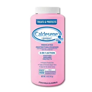 Protecting Body Powder with Zinc Oxide and Cornstarch, Talc-Free Baby Powder Soothes & Protects, 5 Oz.
