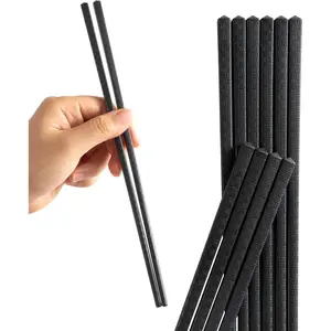 10 Pairs Fiberglass Chopsticks,  Alloy Chop Sticks Non-slip Chopsticks, Dishwasher, 9 1/2 Inches