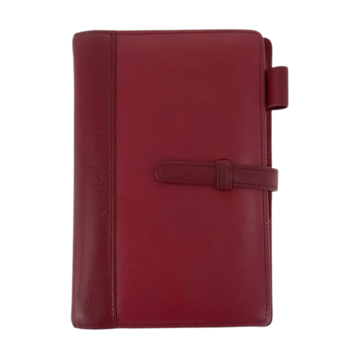 Pre-owned BURBERRY Calfskin Small Leather Goods Leather Notebook Cover