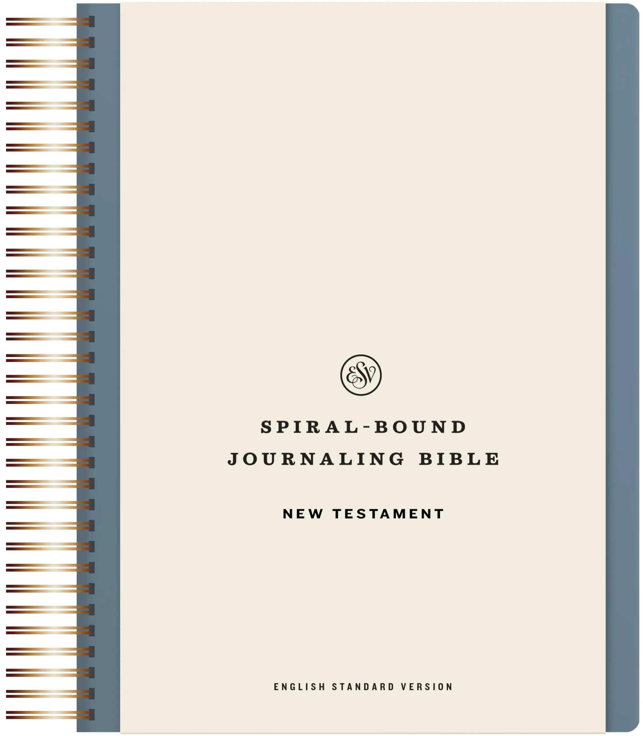 ESV Spiral-Bound Journaling Bible, New Testament (Hardcover) - Bible