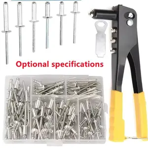 Heavy Duty Riveter Set Pop Rivet Gun 120Pcs