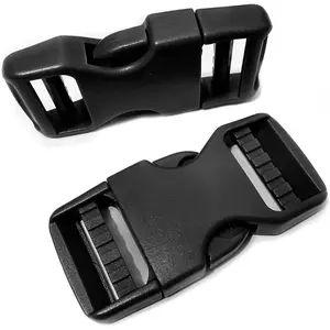 Household daily necessities Buckle 1" Wide Inside, Quick Side Release Buckle for 1 inch/25mm Webbing Straps, Heavy Duty Plastic Buckles Dual Adjustable No Sewing Clips for Boat Cover Luggage Strap Pet Collar Backpack Replacement
