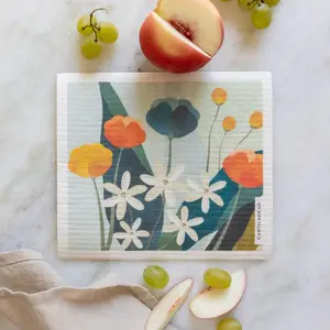 Swedish Dishcloth - Spring Blooms