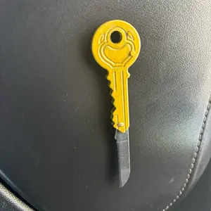 Key-Shaped Folding Knife