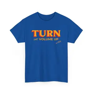 Turn The Volume Up Shirt- NYC Mayor Democratic Party Unisex Cotton Tee