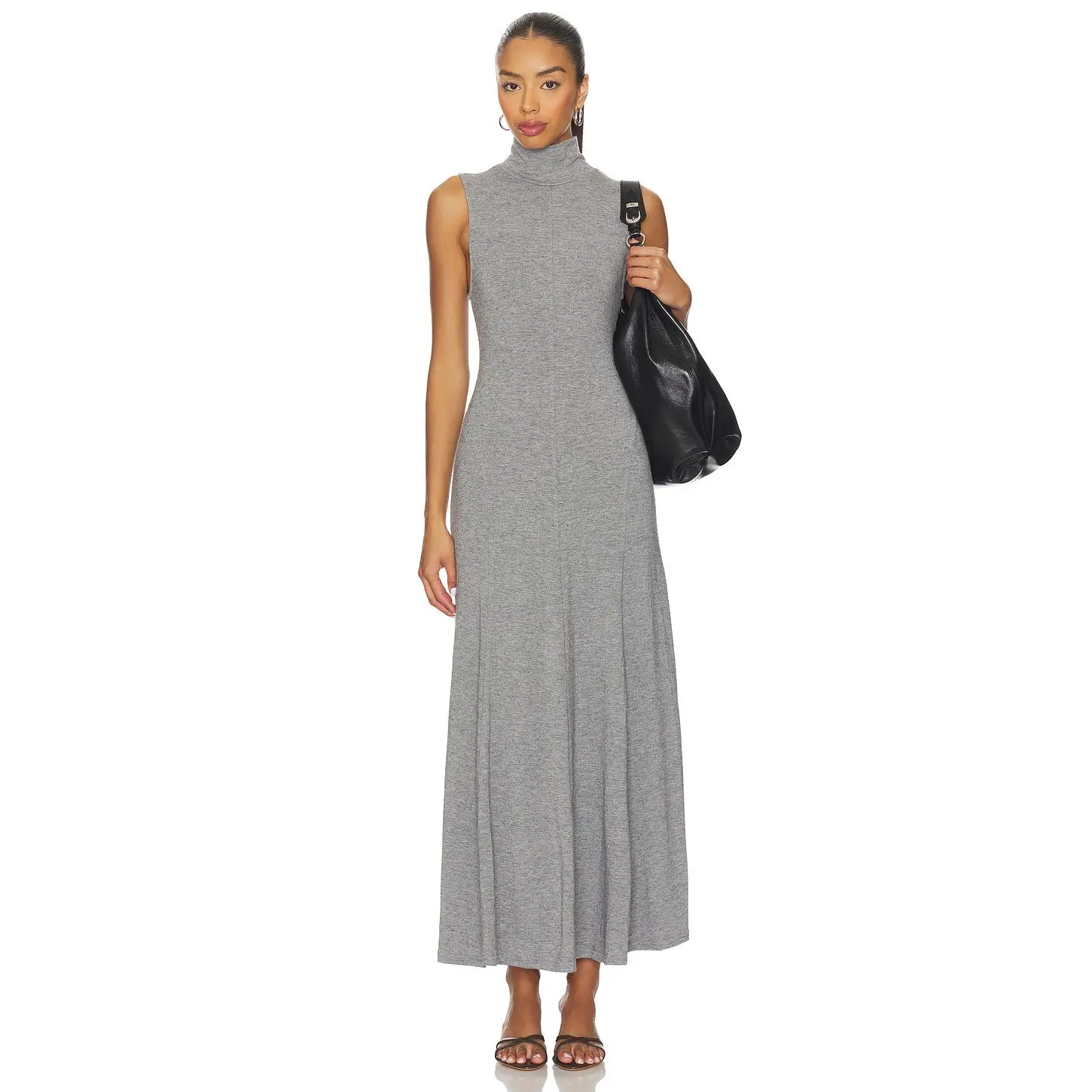ASTR the Label Haylie Dress in Grey ASTR the Label Haylie Dress in Grey