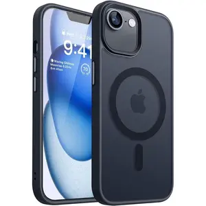 Entronix Case for iPhone 16E [Magnetic-Compatible] - Translucent Matte Cover Protective Shockproof Wireless Dustproof Protection Smartphone