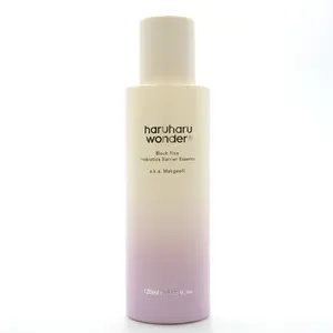 Haruharu Wonder Black Rice Probiotics Barrier Essence 120ml - Radiant Hydration for Sensitive Skin with Hyaluronic Acid & Niacinamide