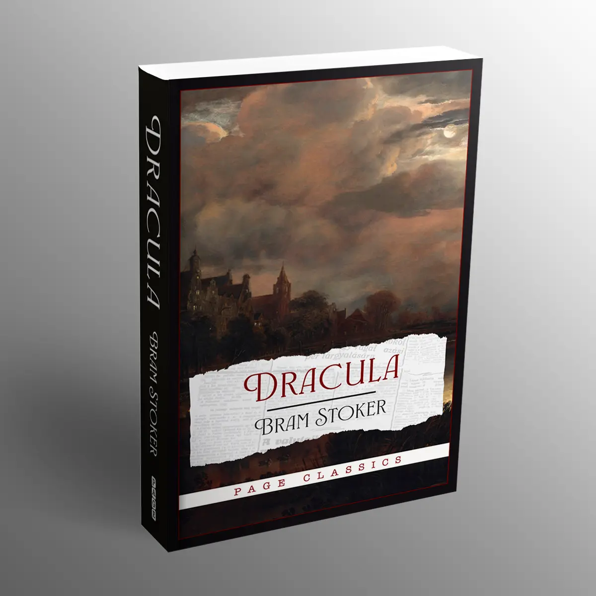 Bram Stoker's Dracula - Gothic Classic Literature Fiction Book, Literary Classic for Literature & Art Enthusiasts, Fiction Books