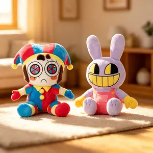 The Amazing Digital Circus Plush, 9 Inch Jax Plush Toy, Cute Stuffed Figure, Suitable for Kids & Adults, Ideal for Birthday, Halloween and Christmas Gifts