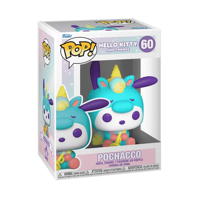 Funko Pop! Sanrio - Pochacco Unicorn #60  Collectible Pop Vinyl Figure