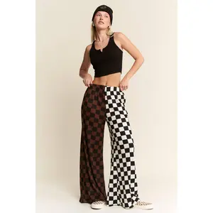 SPLIT DECISION CHECKERED PANTS
