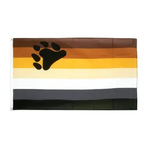 Bear Brotherhood Gay Pride Flag
