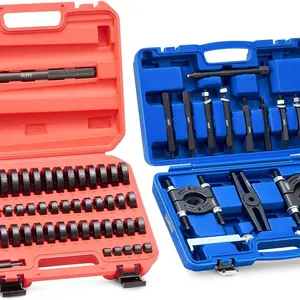 Orion Motor Tech 2 in 1 Bushing Driver Tool & Bearing Press Kit, Complete Bushing & Bearing Service Kit with 2" and 3" Jaws, 5 Ton Capacity Bearing Separator, Heavy Duty Wheel Bearing Puller Tool Set, Limited Time Deal