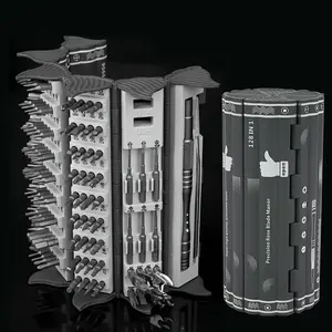 128 In 1 Precision Screwdriver Set, Magnetic Driver Kit With Flexible Shaft, Professional Magnetic Repair Tool Kit For Computer, Laptop, Xbox, Macbook, Game Console, Men Tools Gift