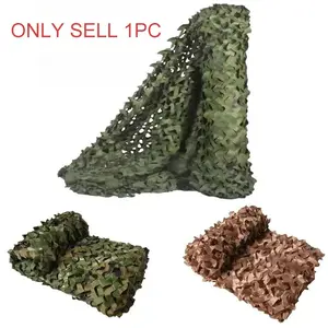 Camouflage net: Hunting, camping, military theme, camouflage net for shade and concealment - Forest camouflage net for outdoor use