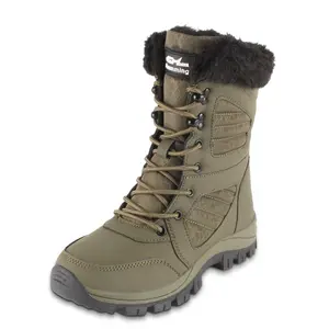 FANMMING Winter Snow Boots – Unisex Warm Plush Outdoor Waterproof Ski Shoes