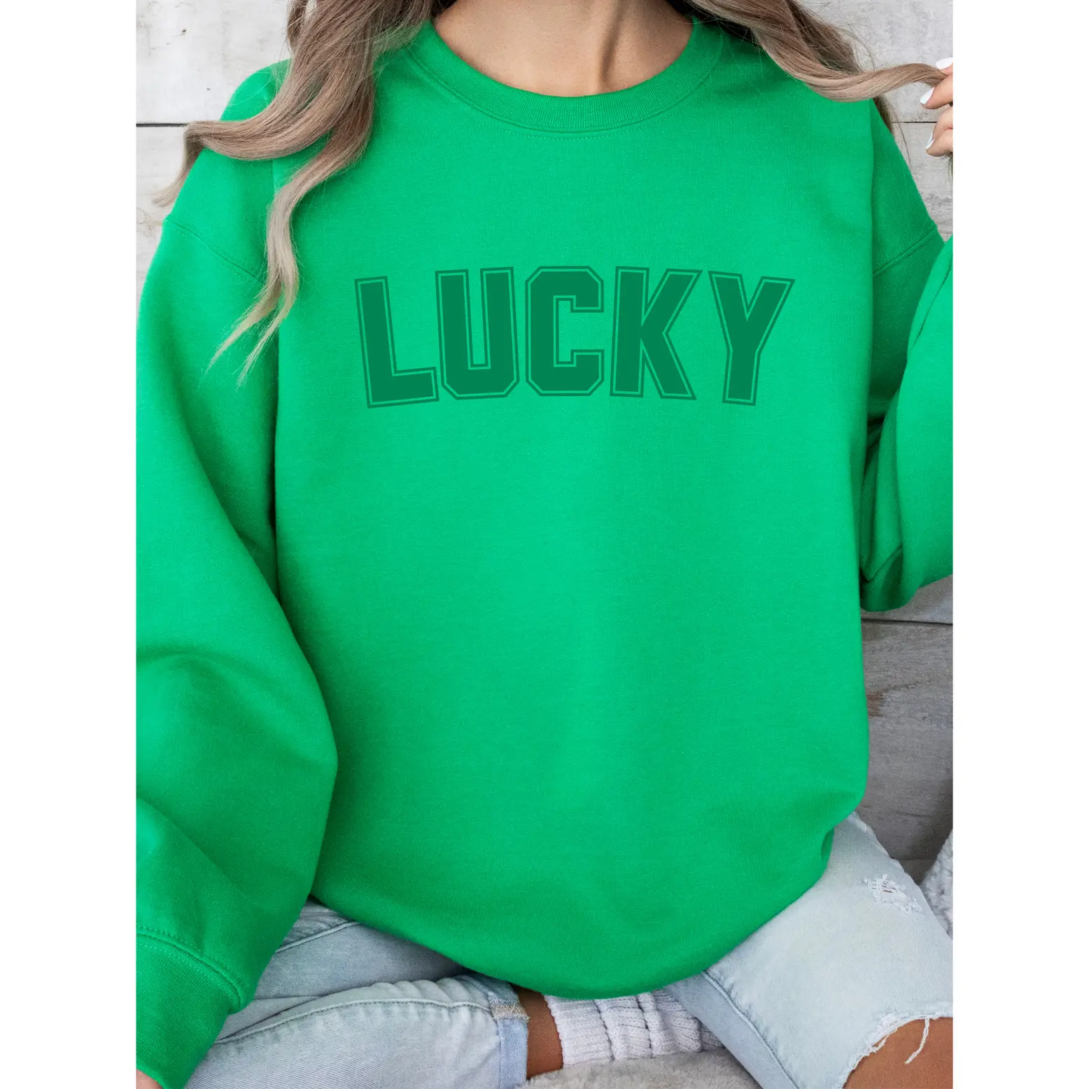Lucky Green Sweatshirt