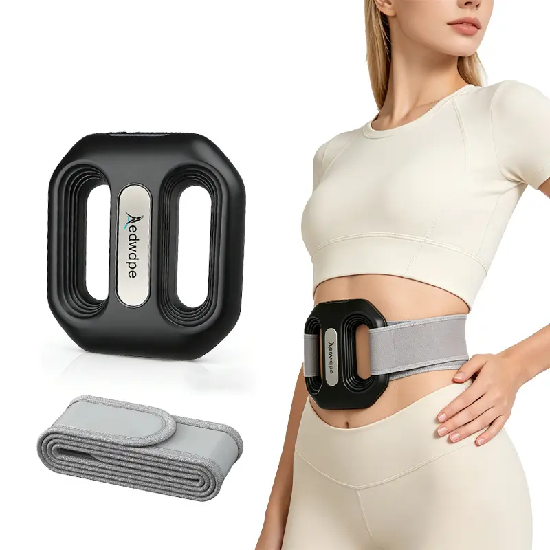 Electric Portable Waist Massager - Shaping & deep muscle Relaxing Tool for Waist & Leg Muscle Relief. High - capacity Battery, Long - lasting Power. Ideal Gift for Parents, Great for Home Fitness relaxation