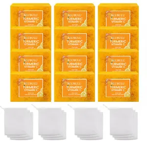 Natural Turmeric Kojic Acid Soap —  — Turmeric Soap, Body Cleanser & Skincare Essential-Turmeric Soap,Body Wash,Turmeric Body Care Producg Body W Cleansing summervibes