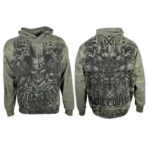 Xtreme Couture By Affliction Unisex Oversized Boxy Pullover Hoodie OFFERING