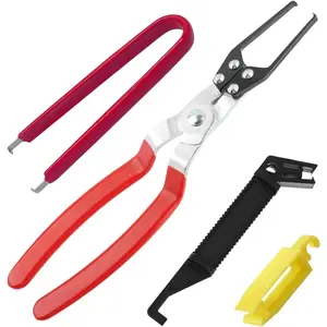 Relay Puller Pliers, Fuse Puller Pliers, 4-Pack Automotive Relay Fuse Puller Tool, FMM  Puller Tool,   Terminal Remover