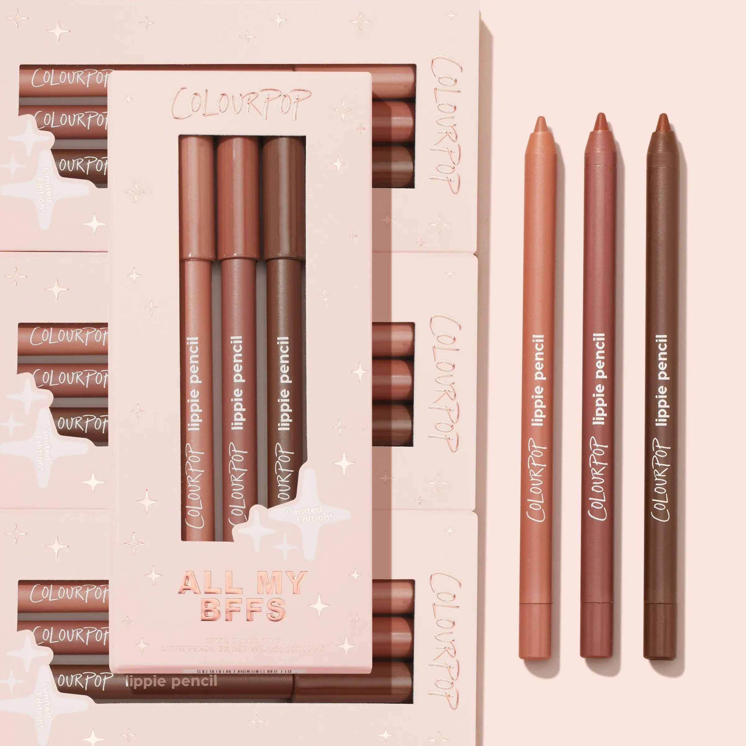 ColourPop® Pinky Promise - Lip Pencil Trio