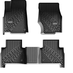 LASFIT Floor Mats & Cargo Mat Fit for 2022 2023 New Jeep Grand Cherokee 5-Seat Only, All Weather Custom Fit Car Floor Liners