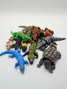 3D Printed Reptiles & Snakes – Poseable Collectible Figures
