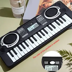 Electric piano educational toy, 37 key piano keyboard, instrument piano toy, educational instrument, keyboard piano, suitable for beginnersBring three AA batteries for self use, Learning Music