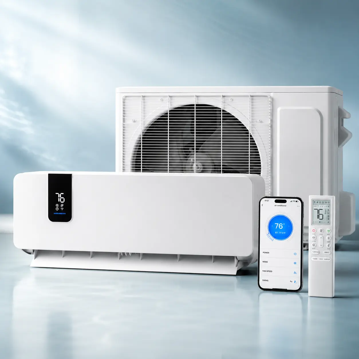 【two package】YITAHOME 9000/12000/18000/24000 BTU Mini Split Air Conditioner Heat Pump System Wifi Enabled, Compatible with Alexa, Complete Installation Kit, Energy Efficient Cooling & Heating