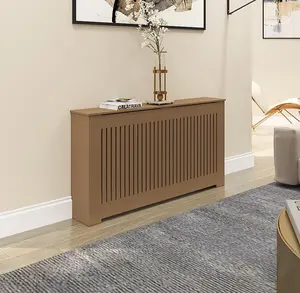 AURORA Modern Unfinished Radiator Cover Cabinet - Made in NY