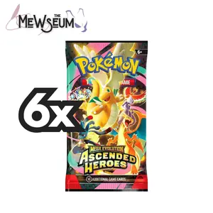 6x Ascended Heroes Booster Packs