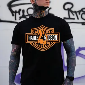 Vintage Biker T-shirt – Skull Motorcycle Graphic | Retro Rider Streetwear Unisex