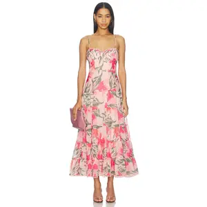 ASTR the Label Lianna Dress in Pink Floral