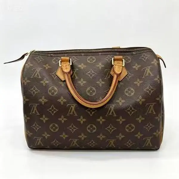 Pre-owned Louis Vuitton Speedy 30 Classic Monogram Boston Handbag Preowned Vintage Top Handle Bag