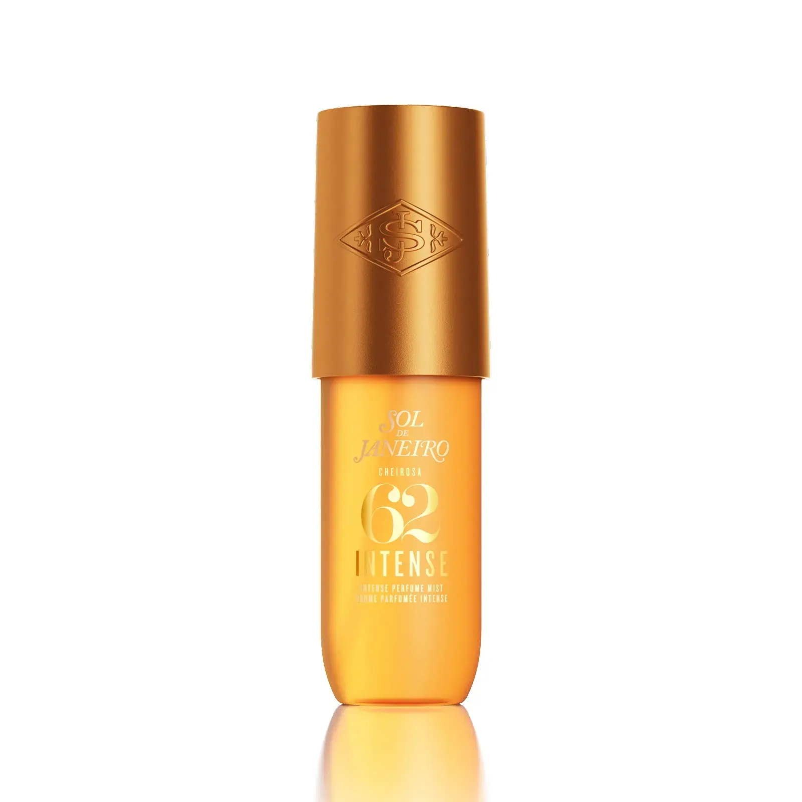 Sol de Janeiro Cheirosa 62 Intense Perfume Spray Mist (90ml) - Unisex Fragrance with Intense Aroma, Higher Concentration, 10-Hour Long-Lasting Scent, Pistachio Notes, Vanilla Base & Signature Solar Ambery Accord