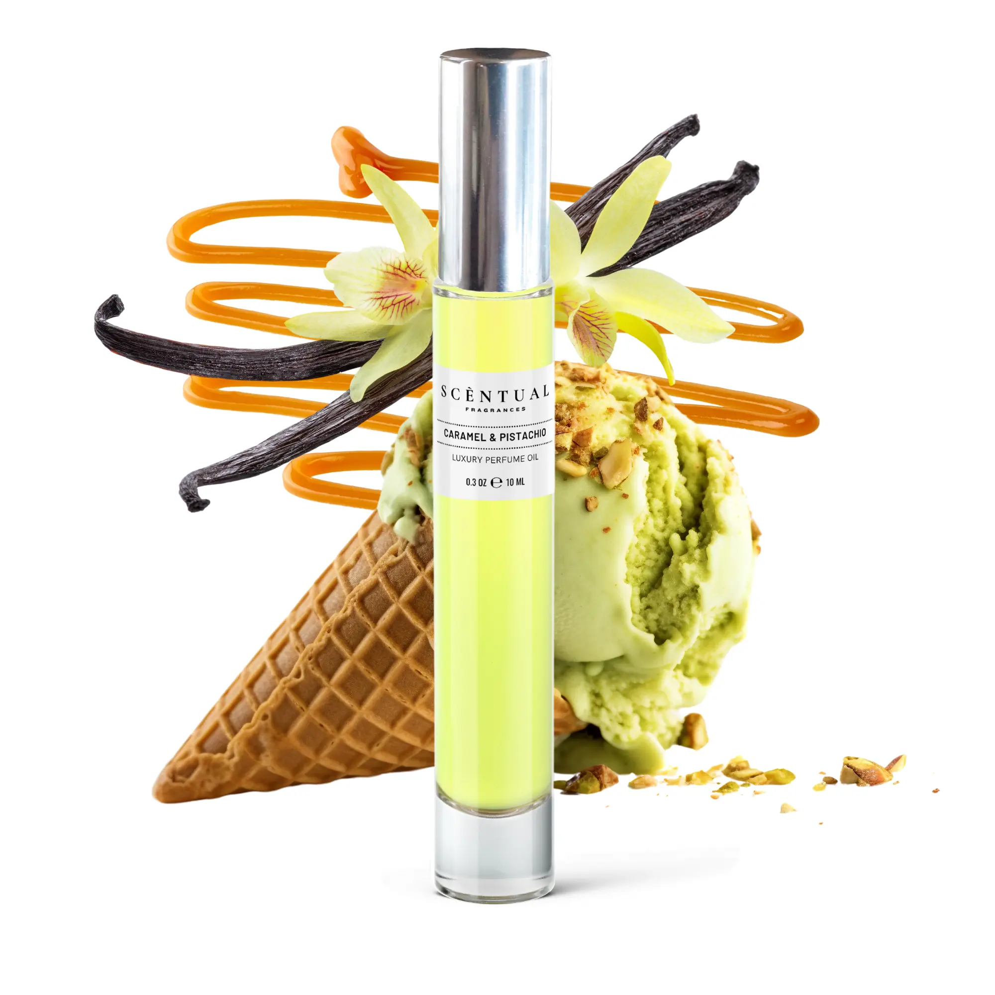 Caramel Pistachio Body Oil Roller Caramel Pistachio Body Oil Roller