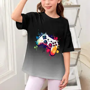 Control All The Things Video Game Controller Gamer Boys Men T-Shirt