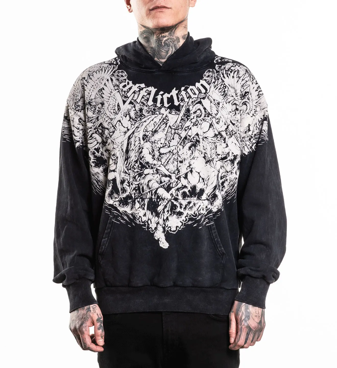 Affliction Men's Pullover Hoodie Immortal Burden
