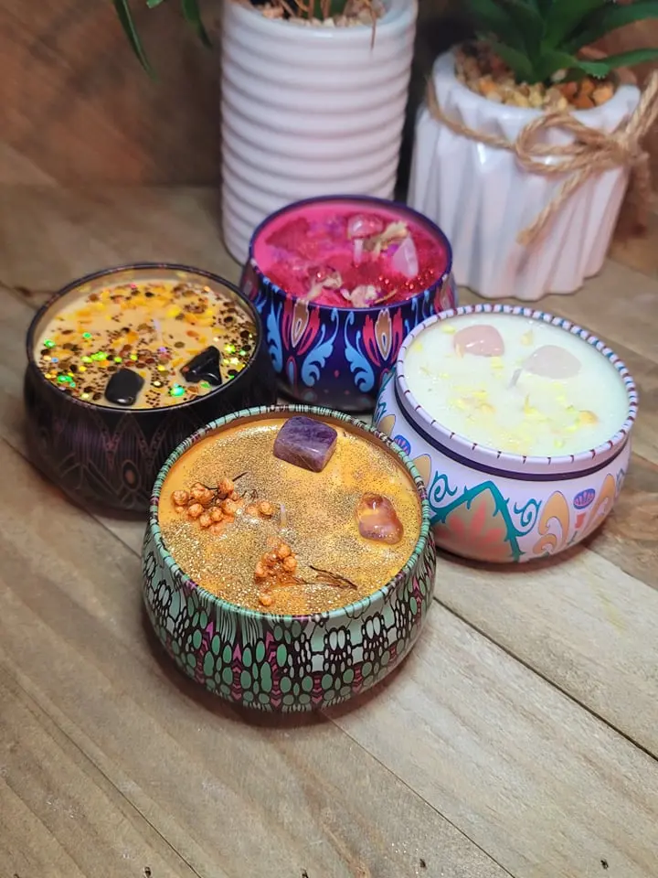 Manifestation Candles For Love, Abundance, Clarity, Spiritual Cleanse, Decor Light