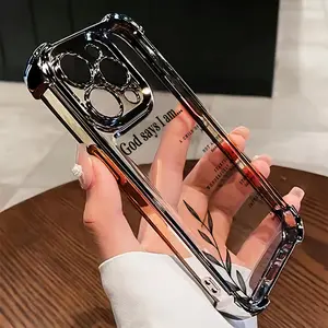 Christian Affirmations Bible Verse Scripture Quote Phone Case, Anti-Drop Protective Transparent Soft Back Cover for iPhone 17 16e 16 15 14 13 12 11 Mini Pro Max